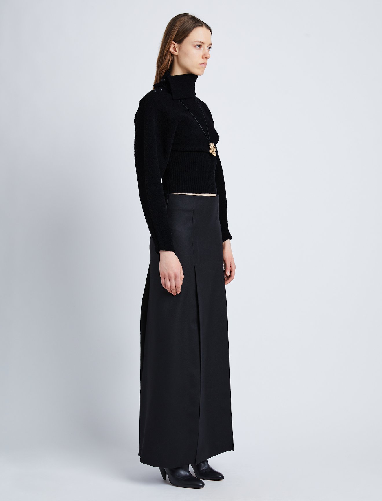 Wool Viscose Boucle Top #2