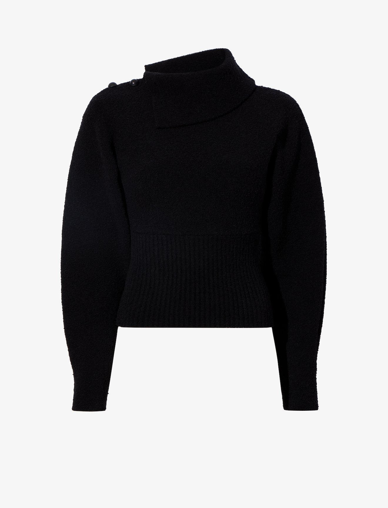 Wool Viscose Boucle Top #5