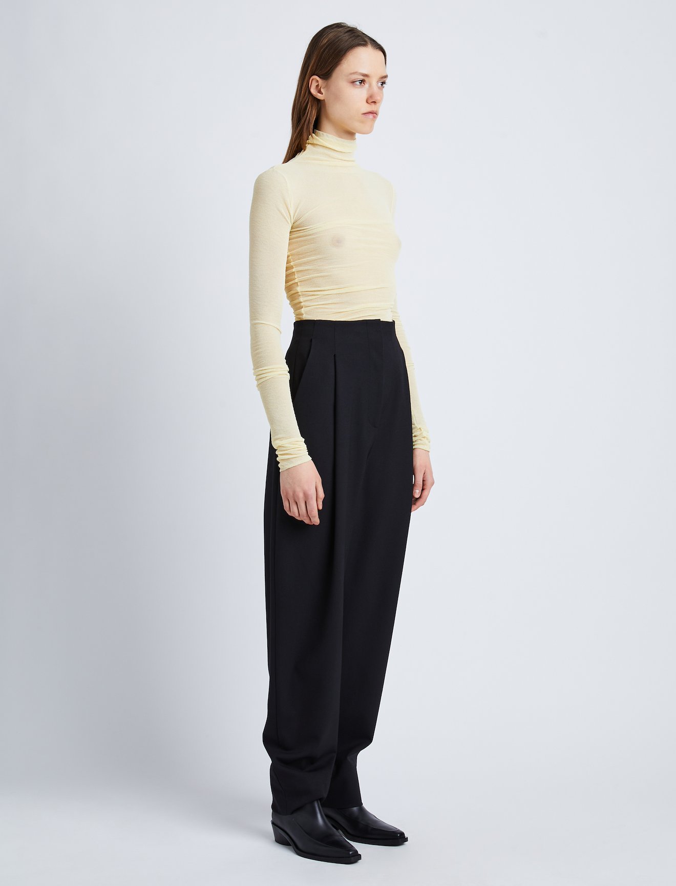 Viscose Gauze Knit Top #5