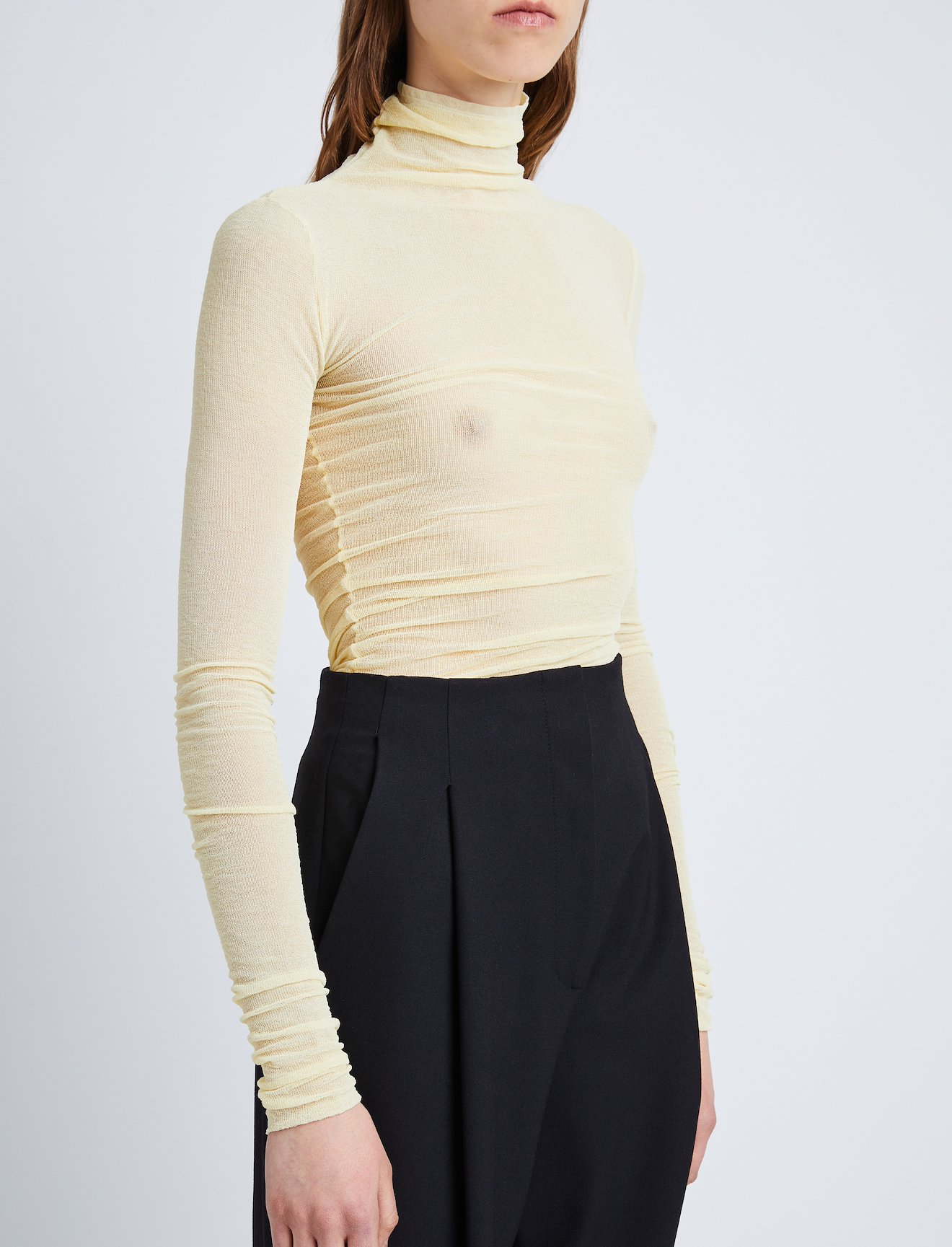 Viscose Gauze Knit Top #8