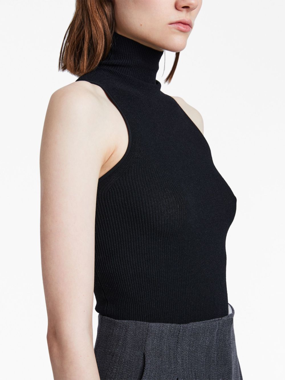 Proenza Schouler Matte ribbed-knit sleeveless top Women