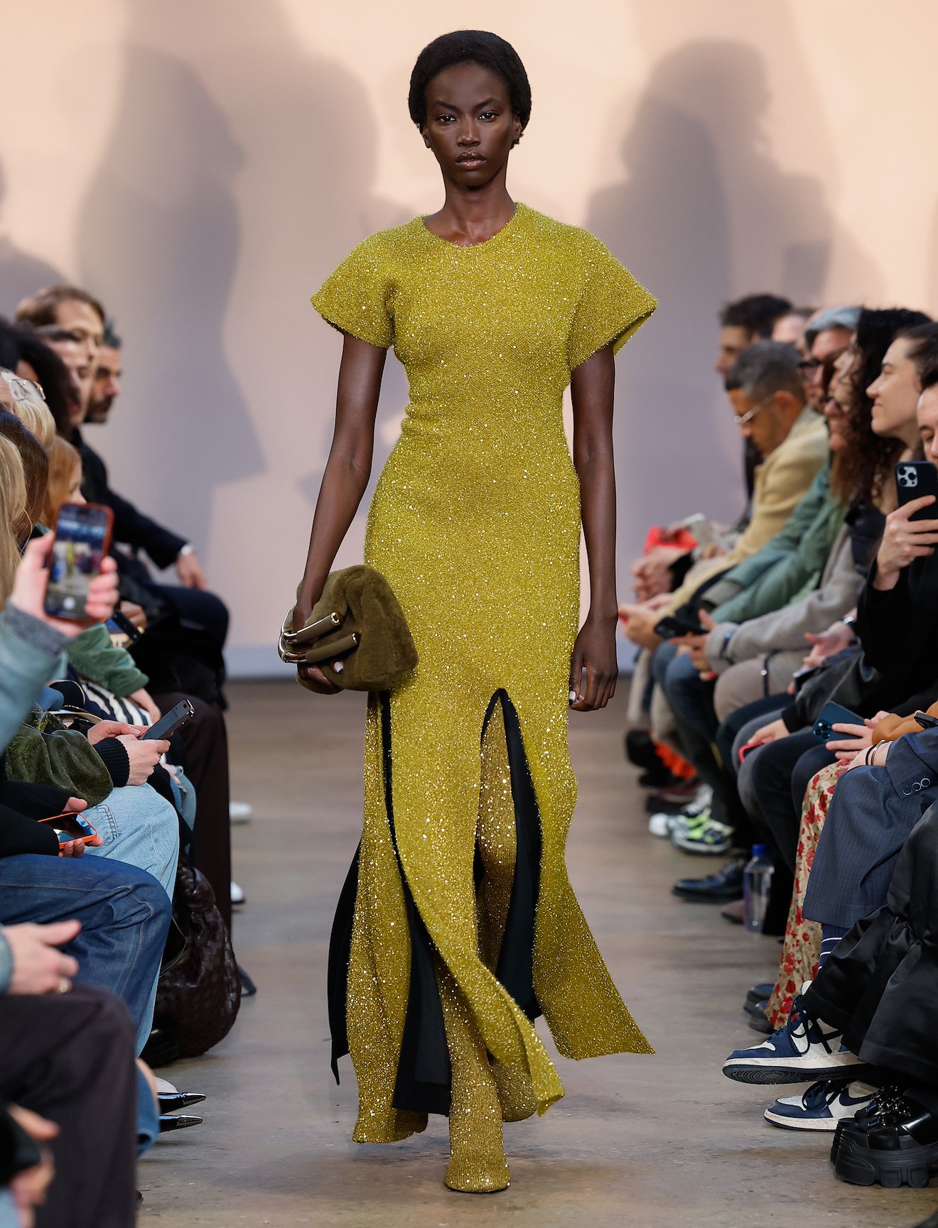 Technical Sequin Knit Dress #5