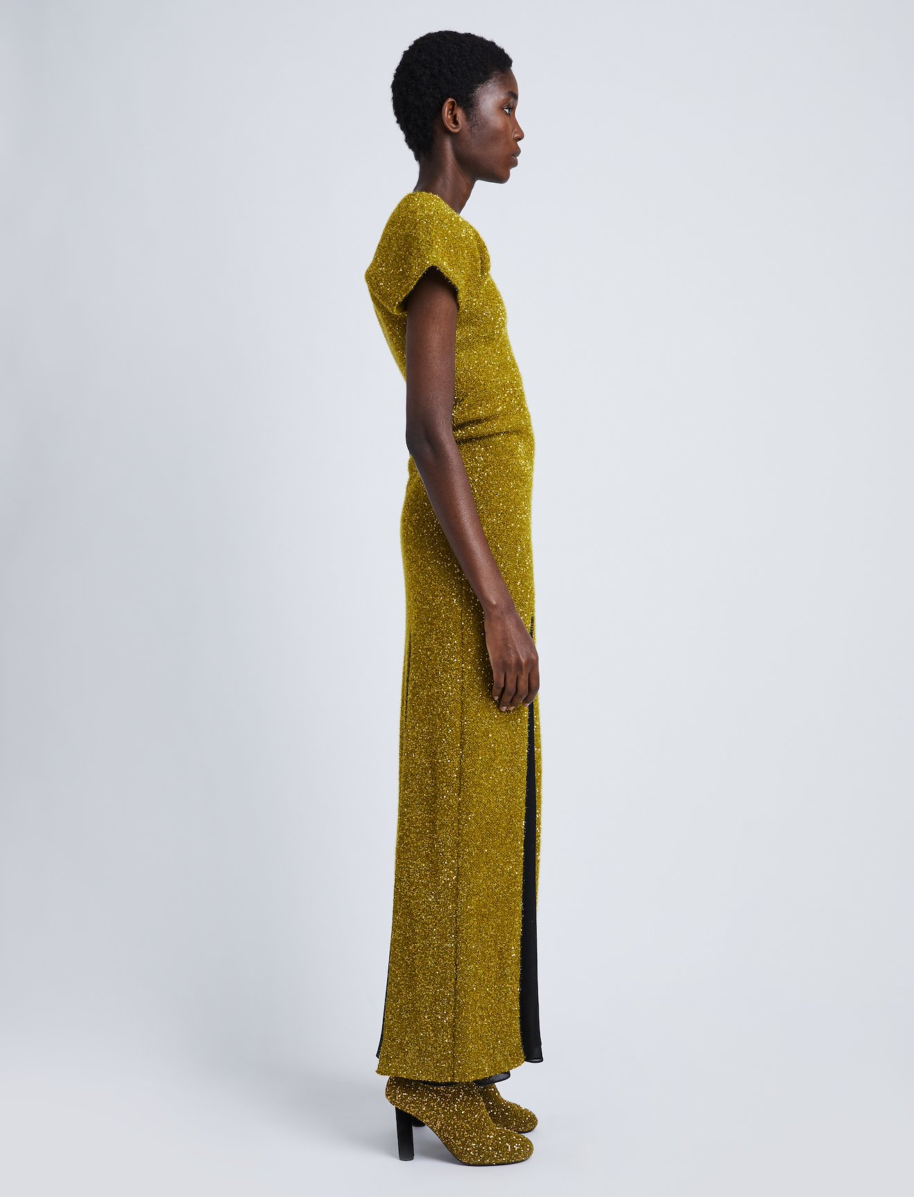 Technical Sequin Knit Dress #1