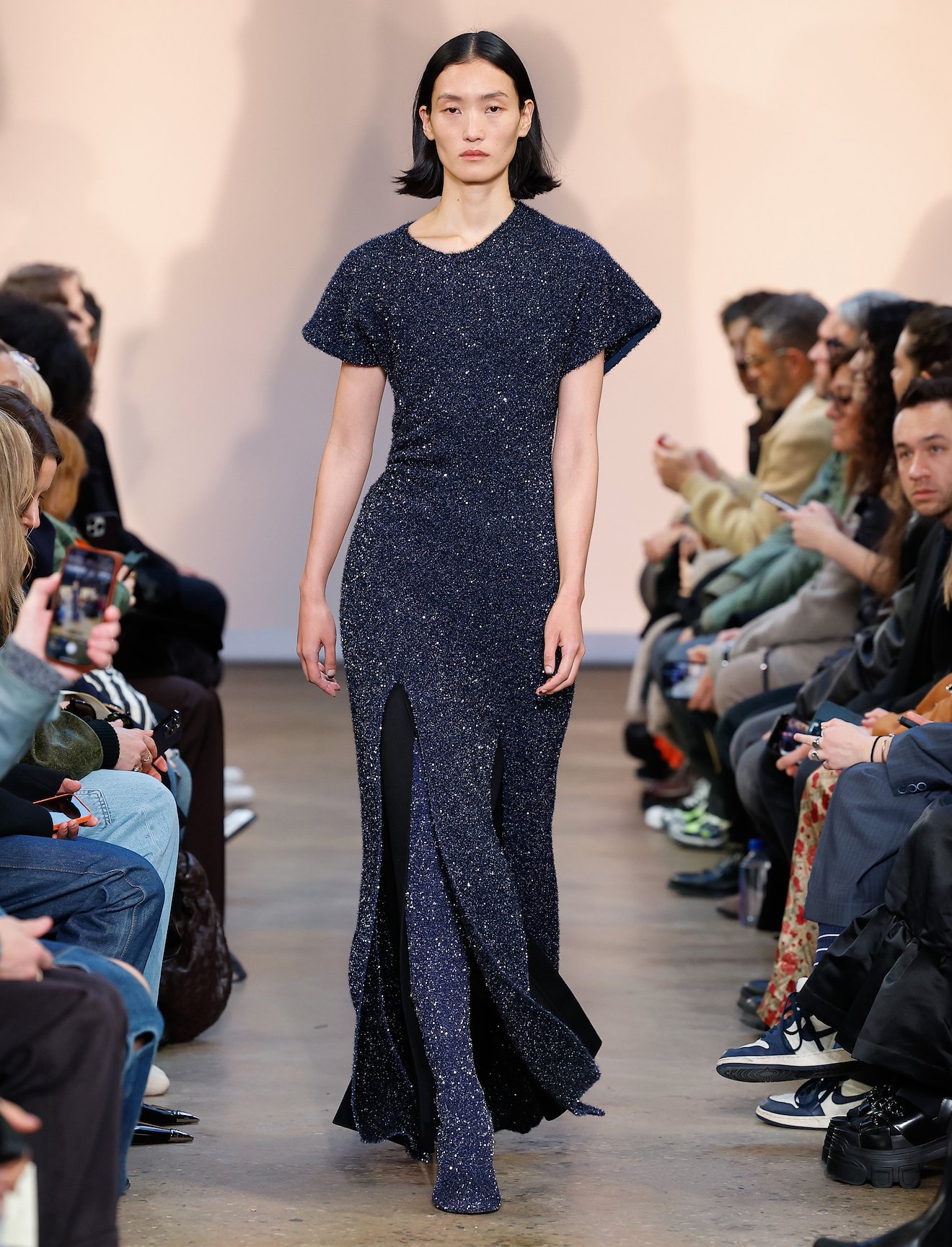 Technical Sequin Knit Dress #5