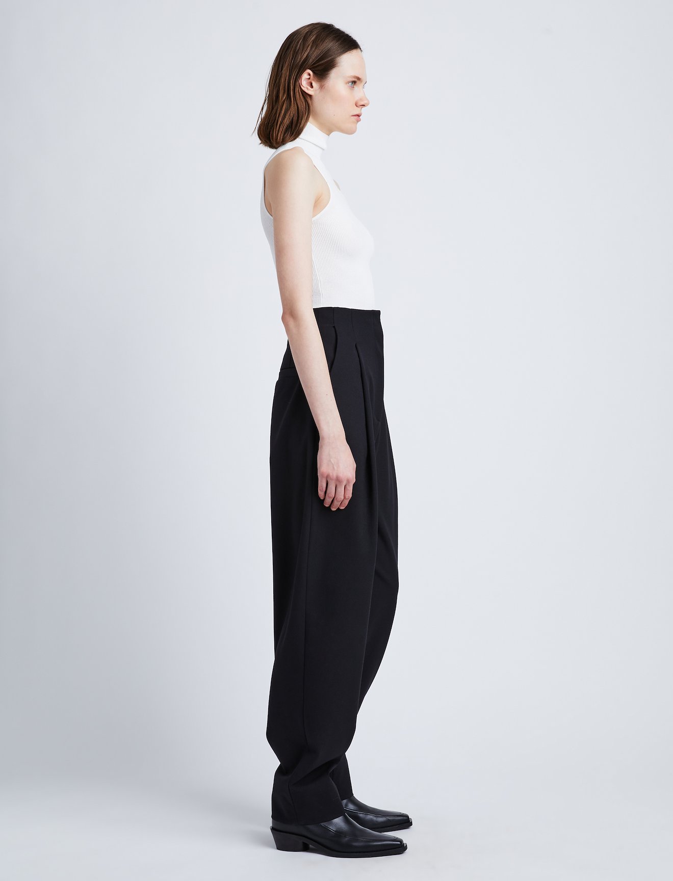 Wool Stretch Suiting Trousers #1