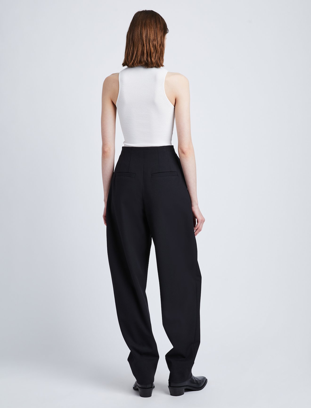Wool Stretch Suiting Trousers #2