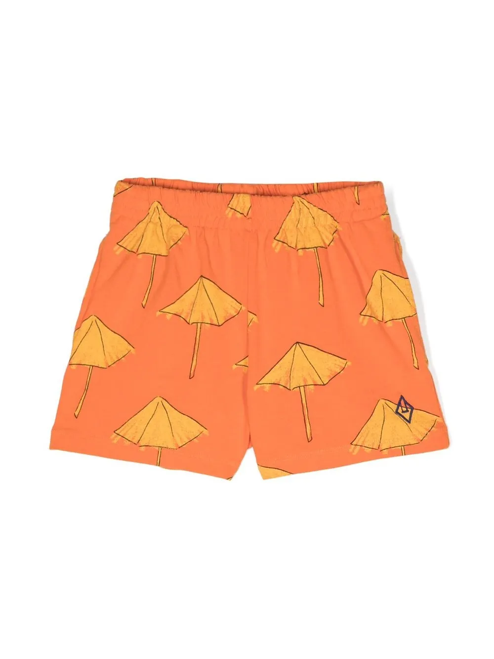 

The Animals Observatory sun-guard-print shorts - Orange