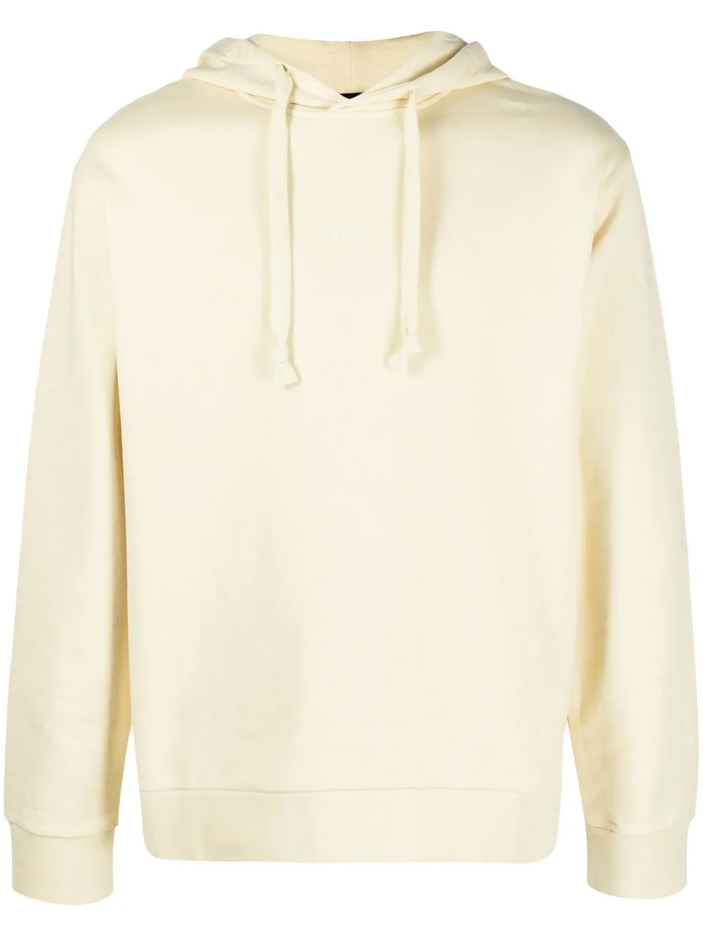 

A.P.C. Larry cotton hoodie - Yellow