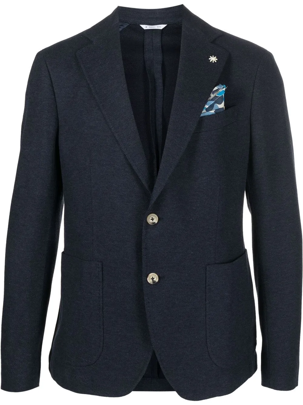 

Manuel Ritz single-breasted blazer - Blue