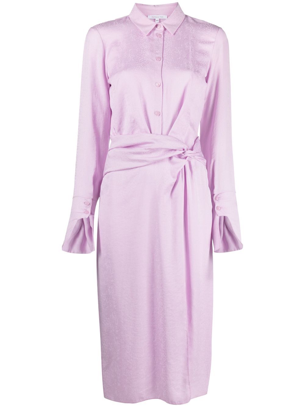 

Patrizia Pepe shirt midi dress - Purple