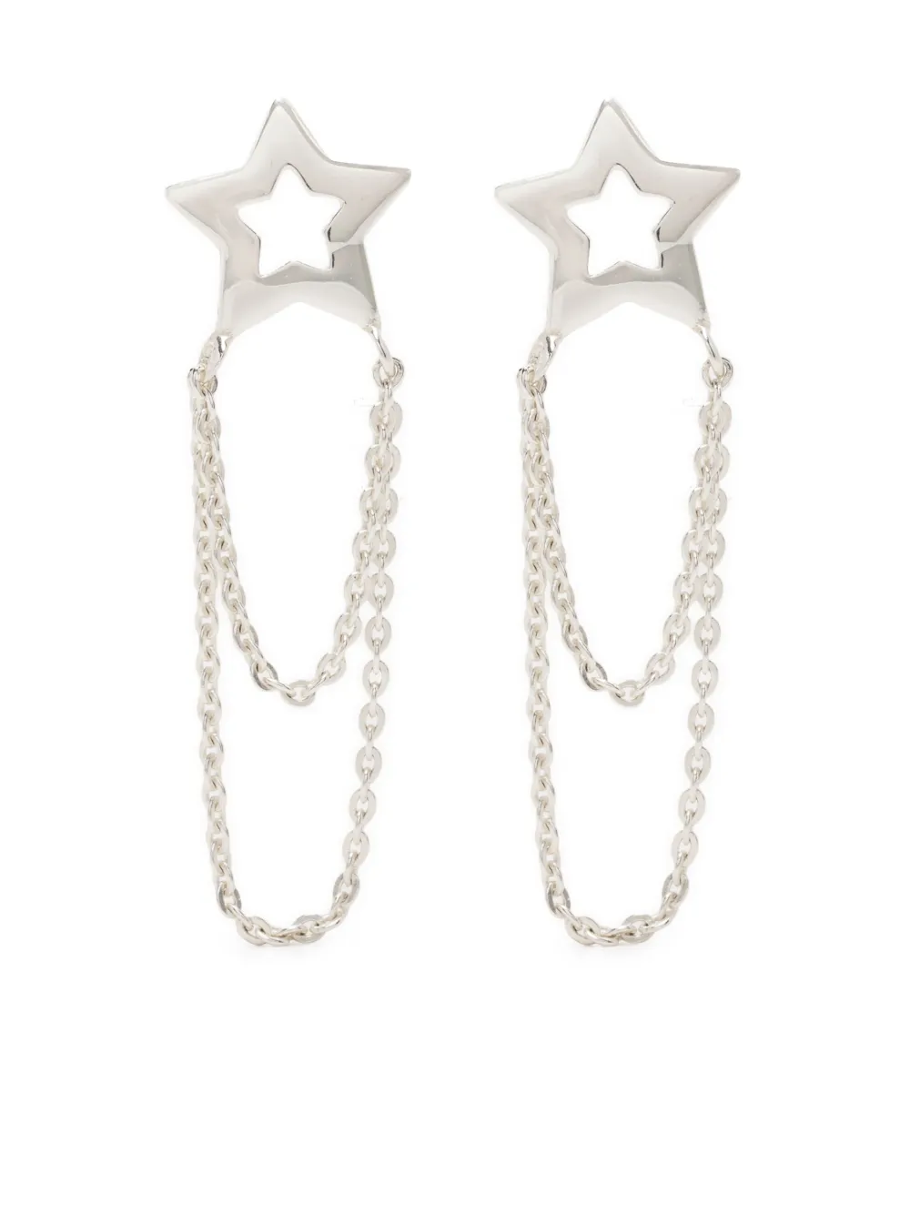 Dinny Hall Stargazer chain loop drop earrings