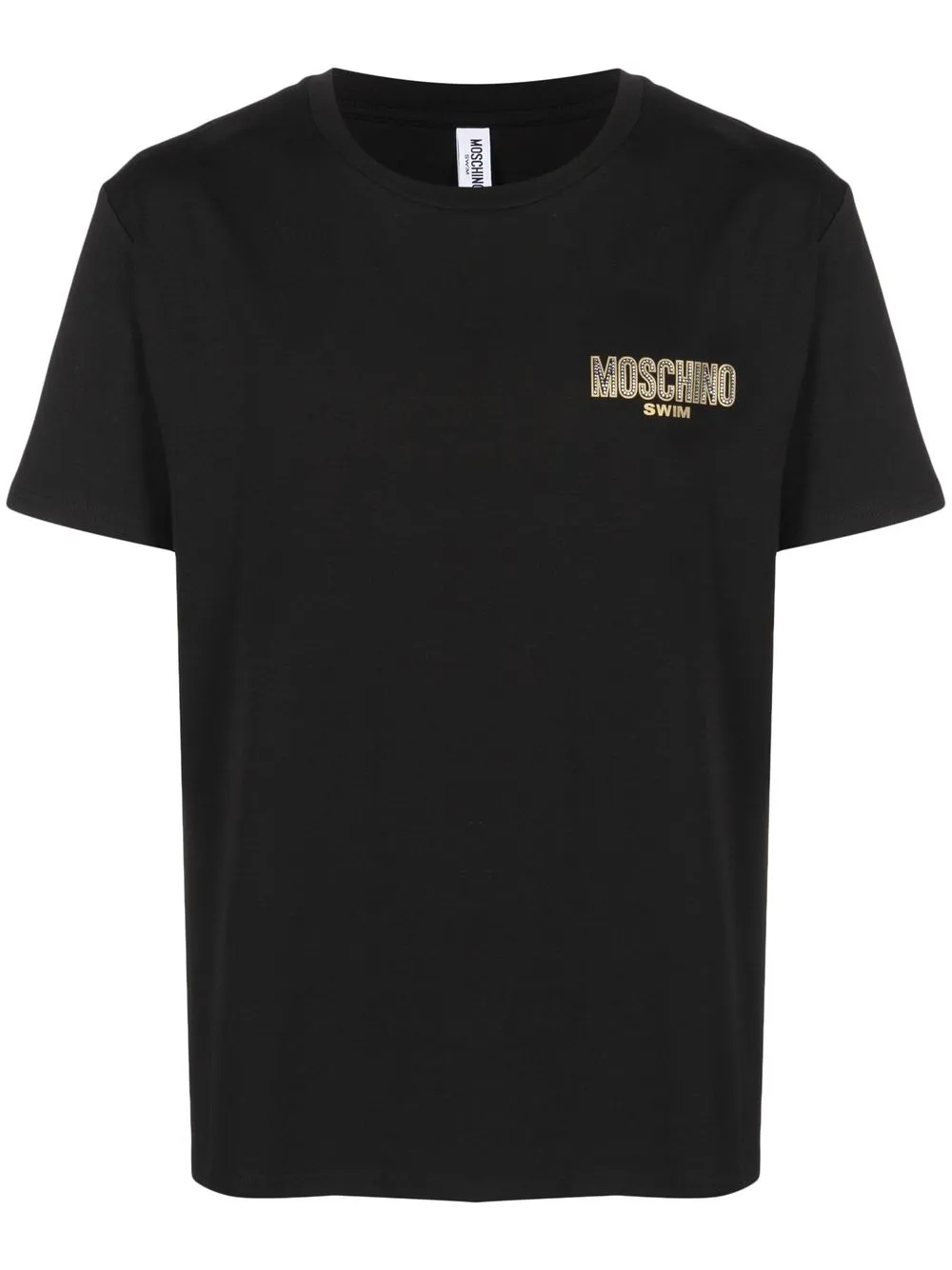 

Moschino logo-detail crew neck T-shirt - Black