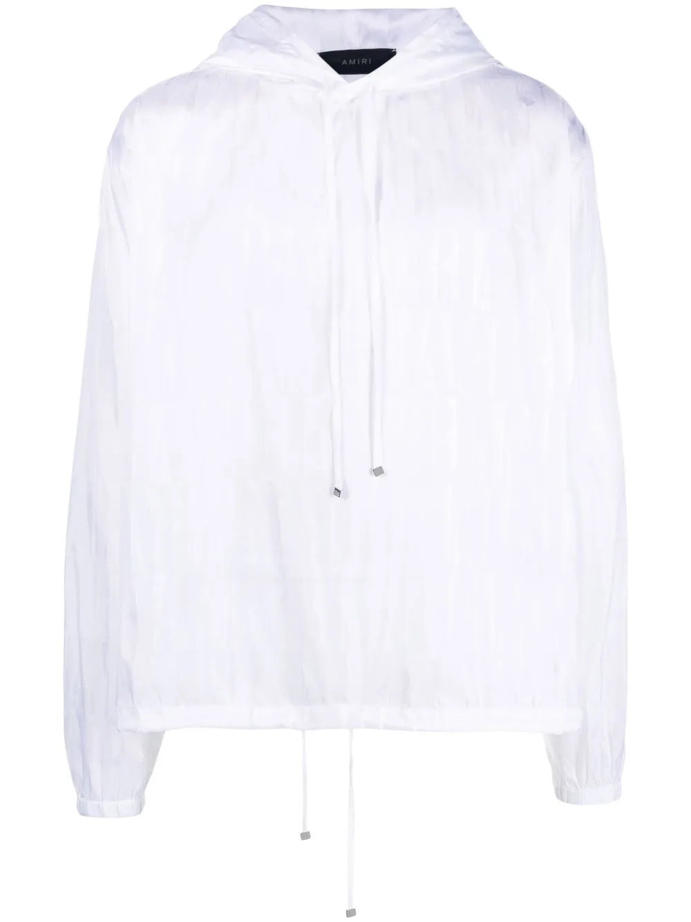 

AMIRI hoodie con logo estampado - Blanco