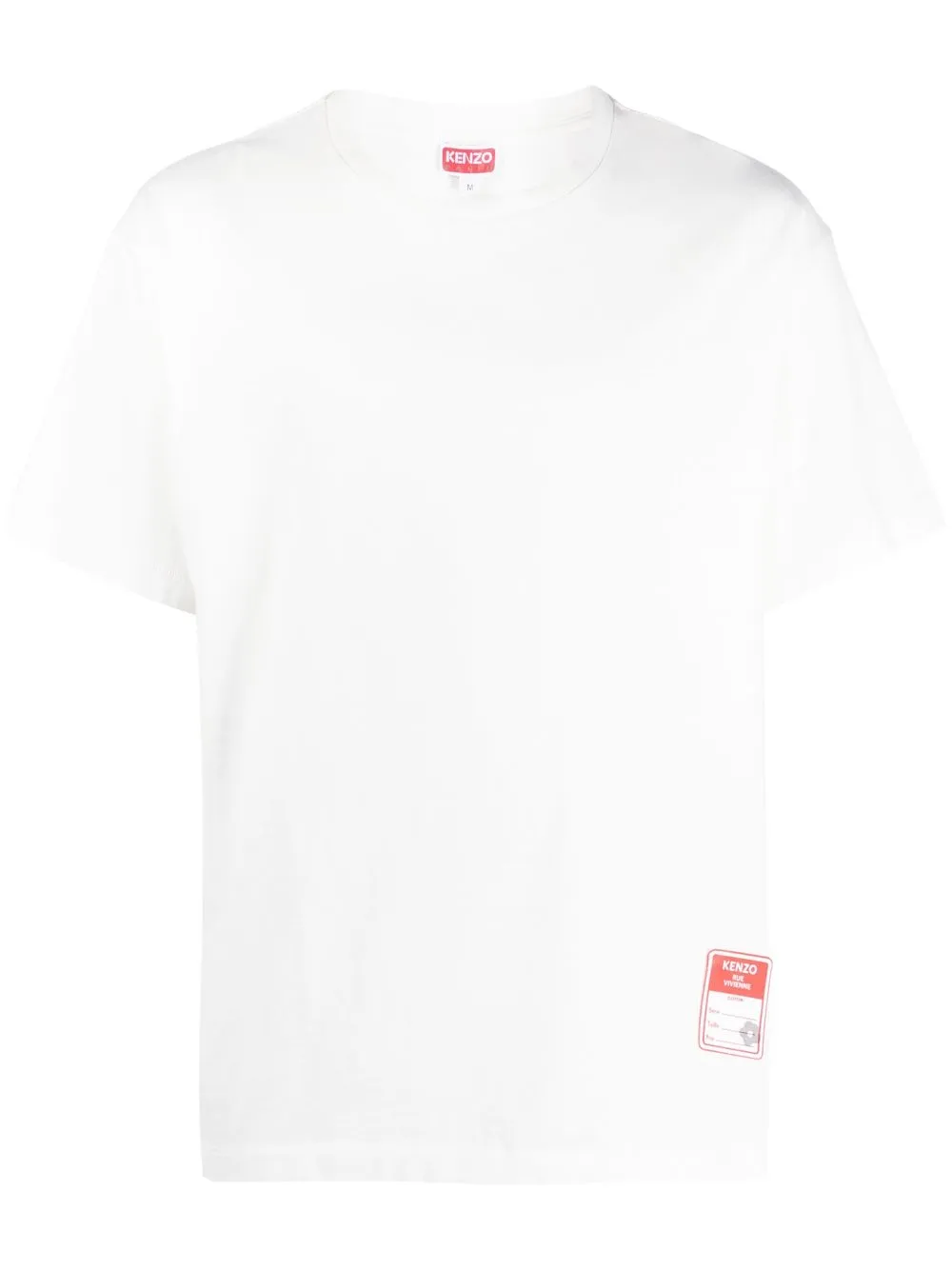 

Kenzo logo-patch cotton T-shirt - White