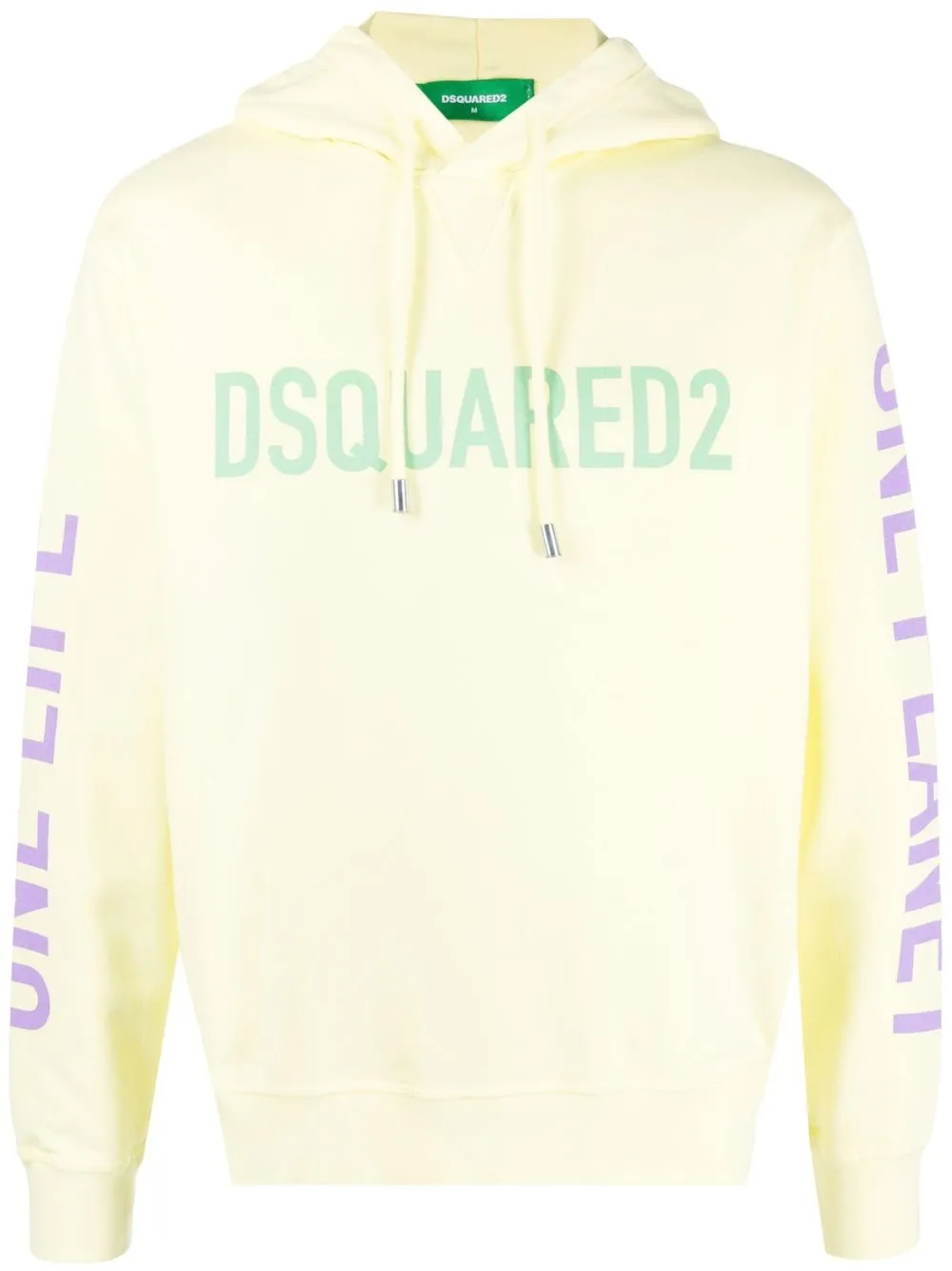 

Dsquared2 hoodie con logo estampado - Amarillo