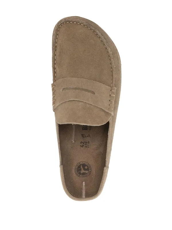 Birkenstock Suede slip-on Loafers | Neutrals | FARFETCH display picture 1