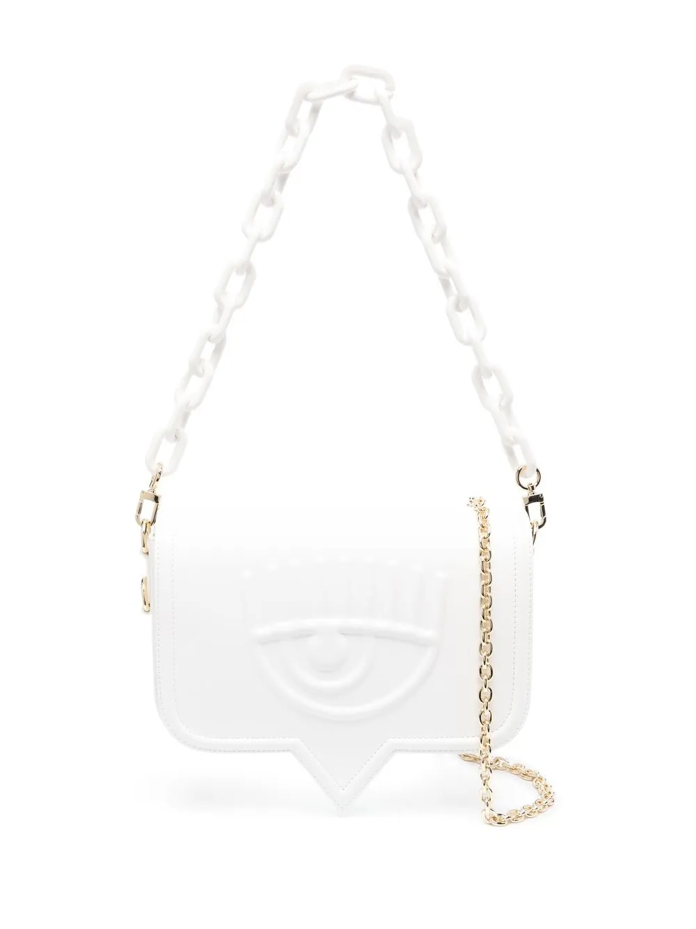 

Chiara Ferragni bolsa de hombro Eyelike - Blanco