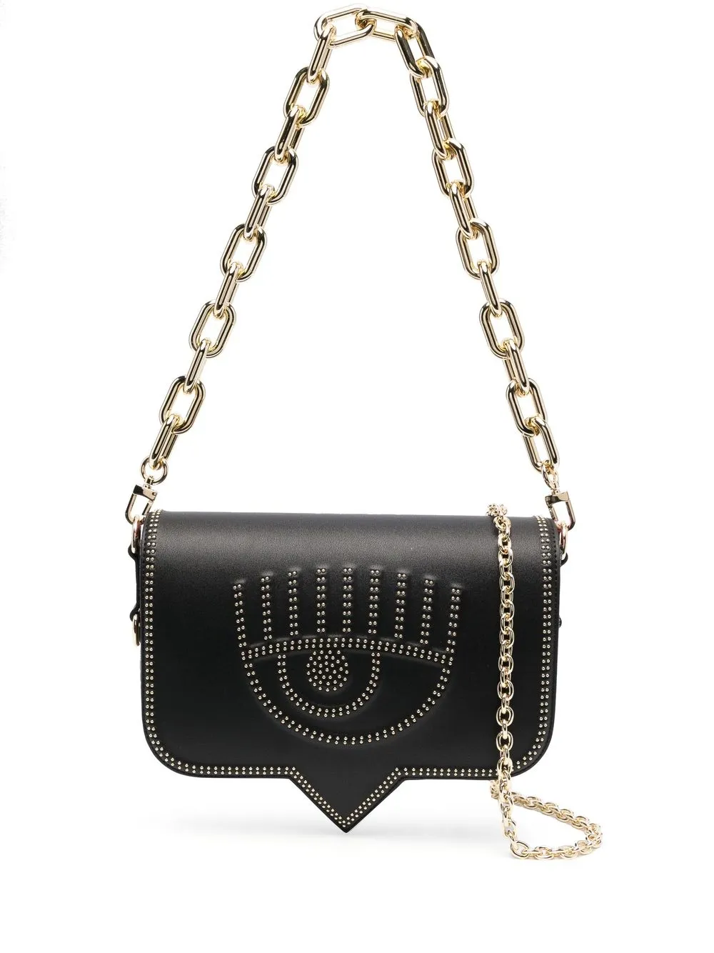 

Chiara Ferragni Eyelike-motif shoulder bag - Black