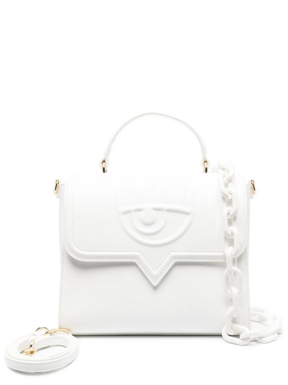 

Chiara Ferragni Eyelike tote bag - White