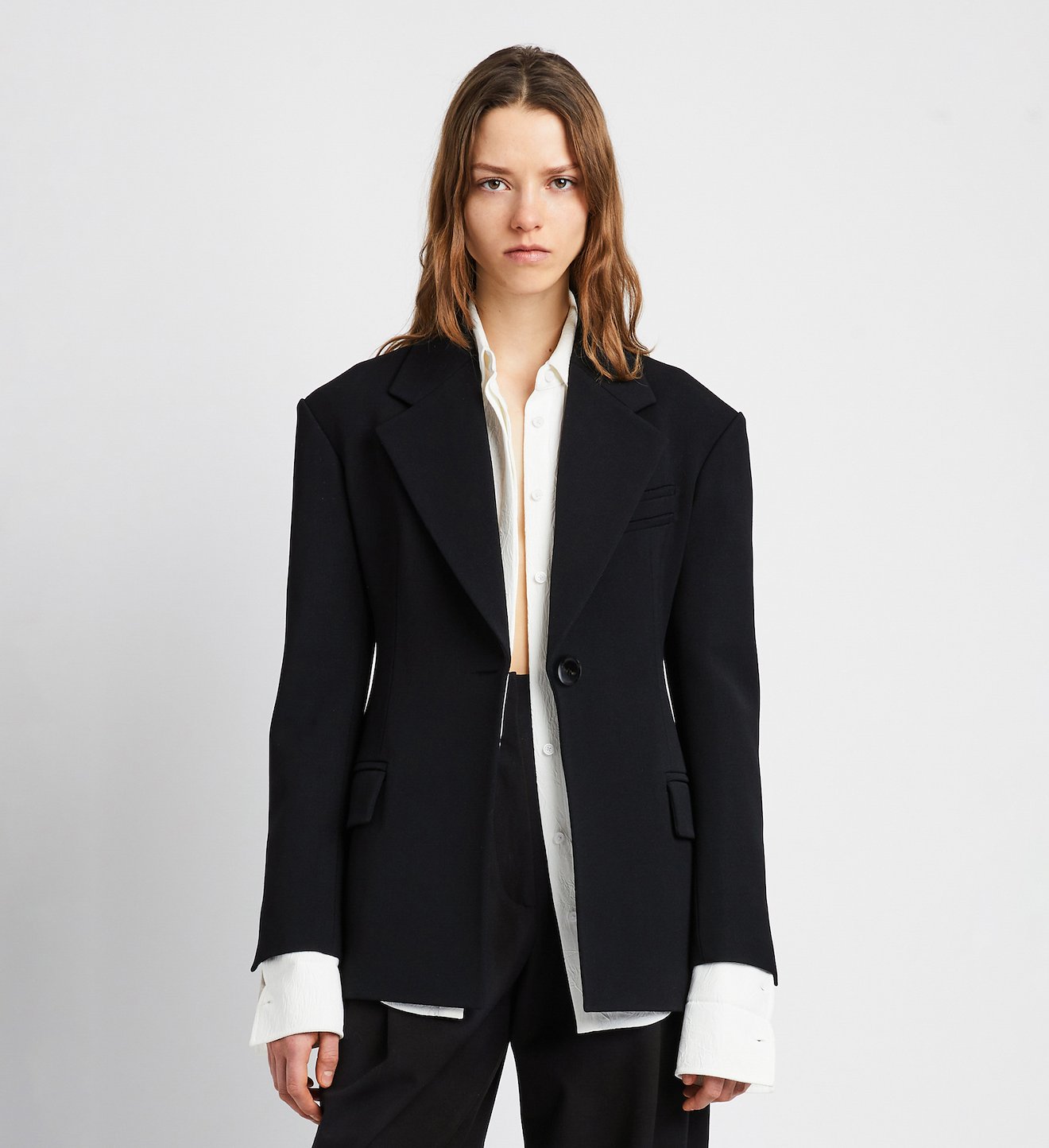 Wool Twill Suiting Jacket