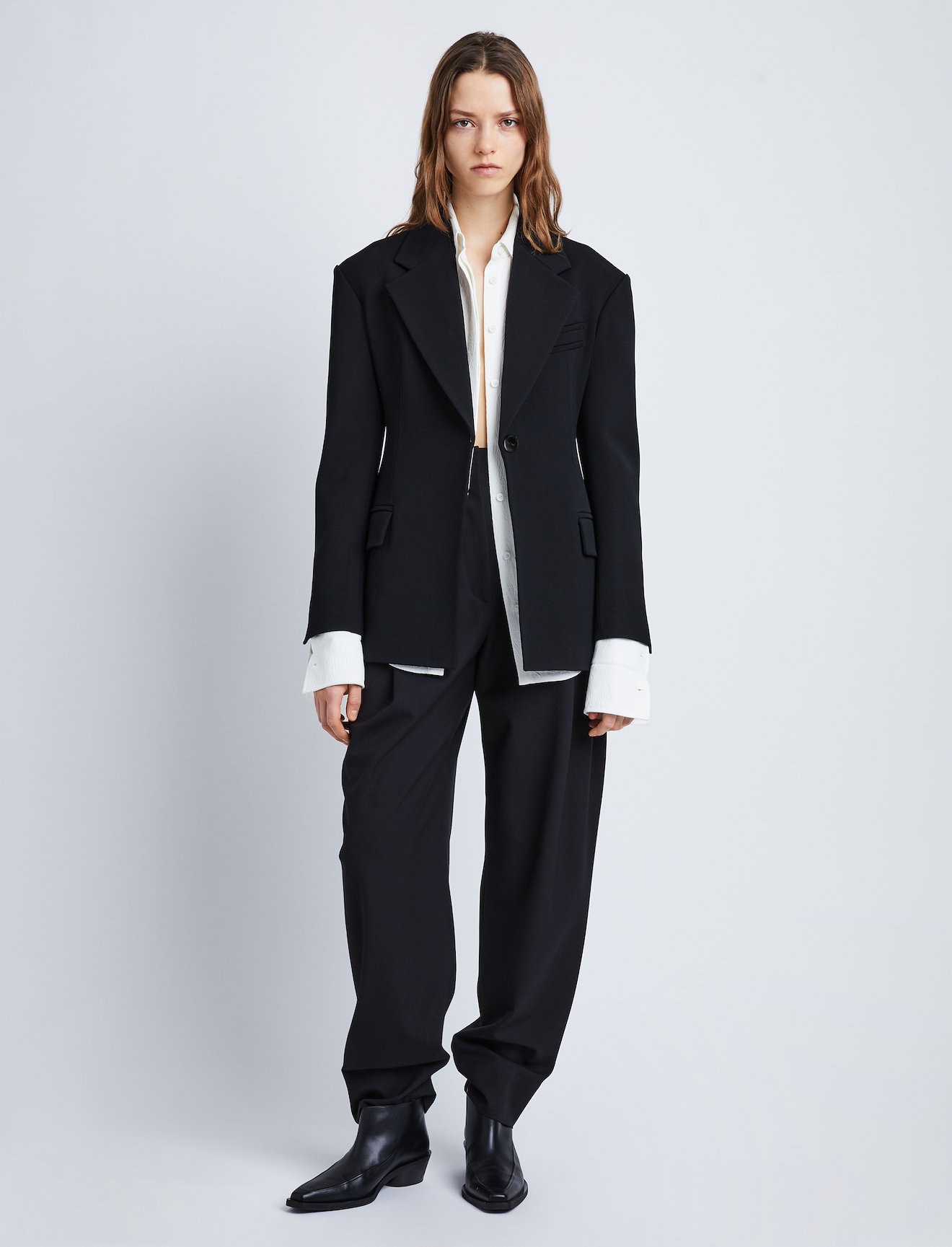 Wool Twill Suiting Jacket #1