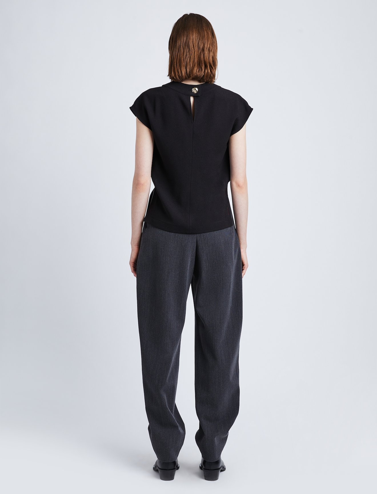 Melange Wool Trousers #2