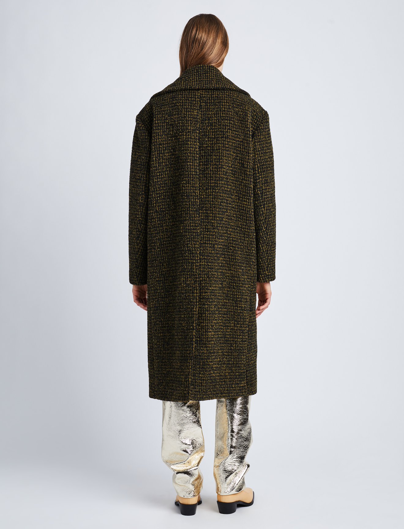 Melange Wool Boucle Coat #2