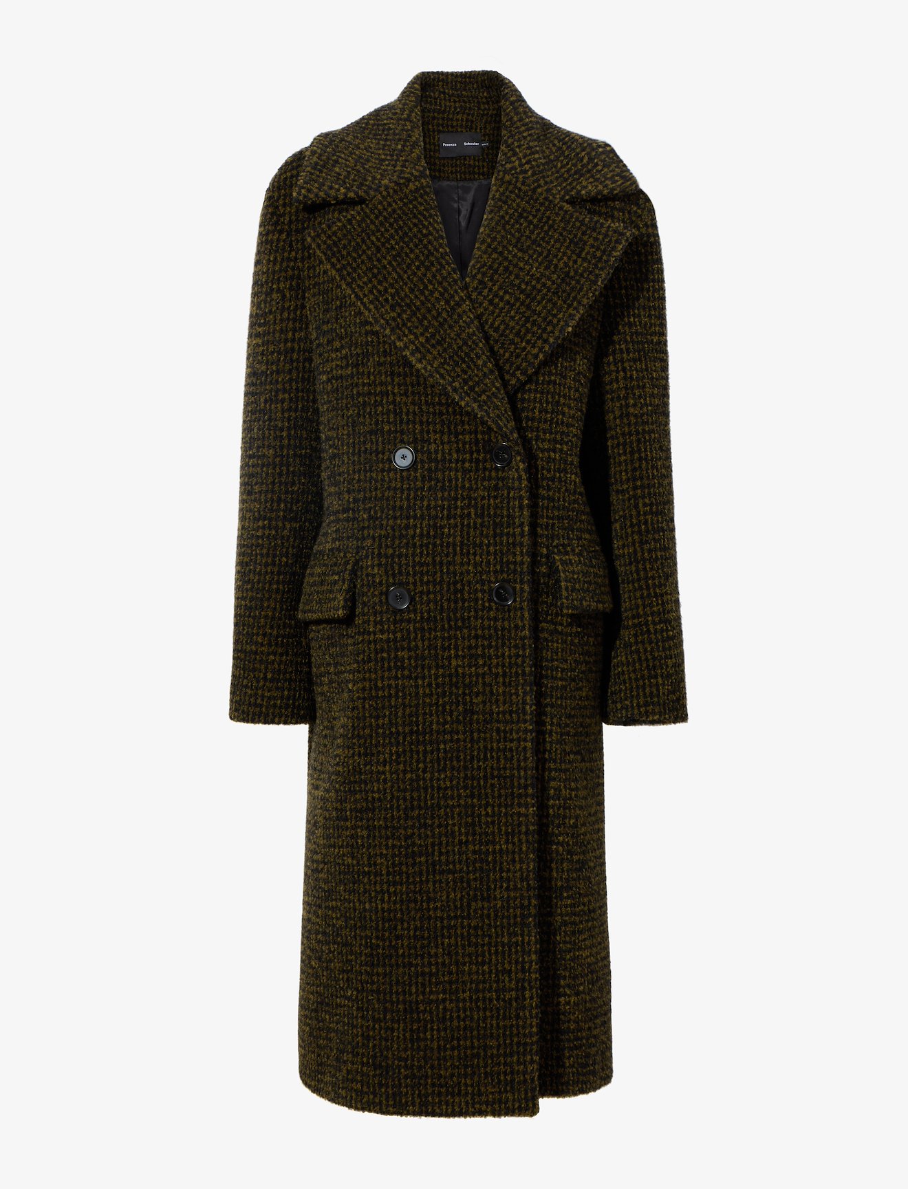 Melange Wool Boucle Coat #4