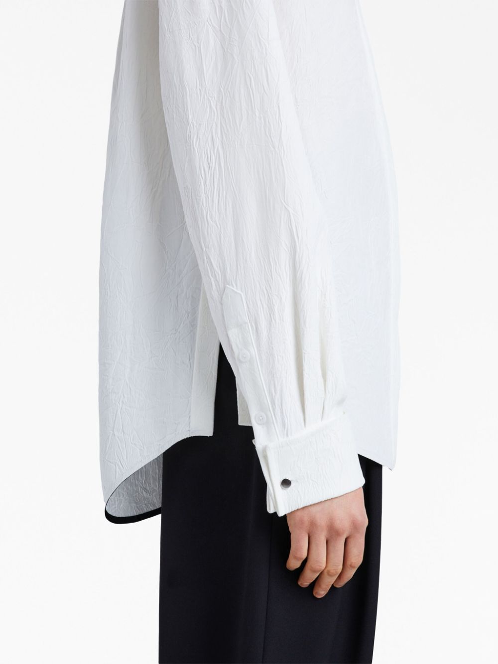 Proenza Schouler Crinkled satin finish Shirt Farfetch