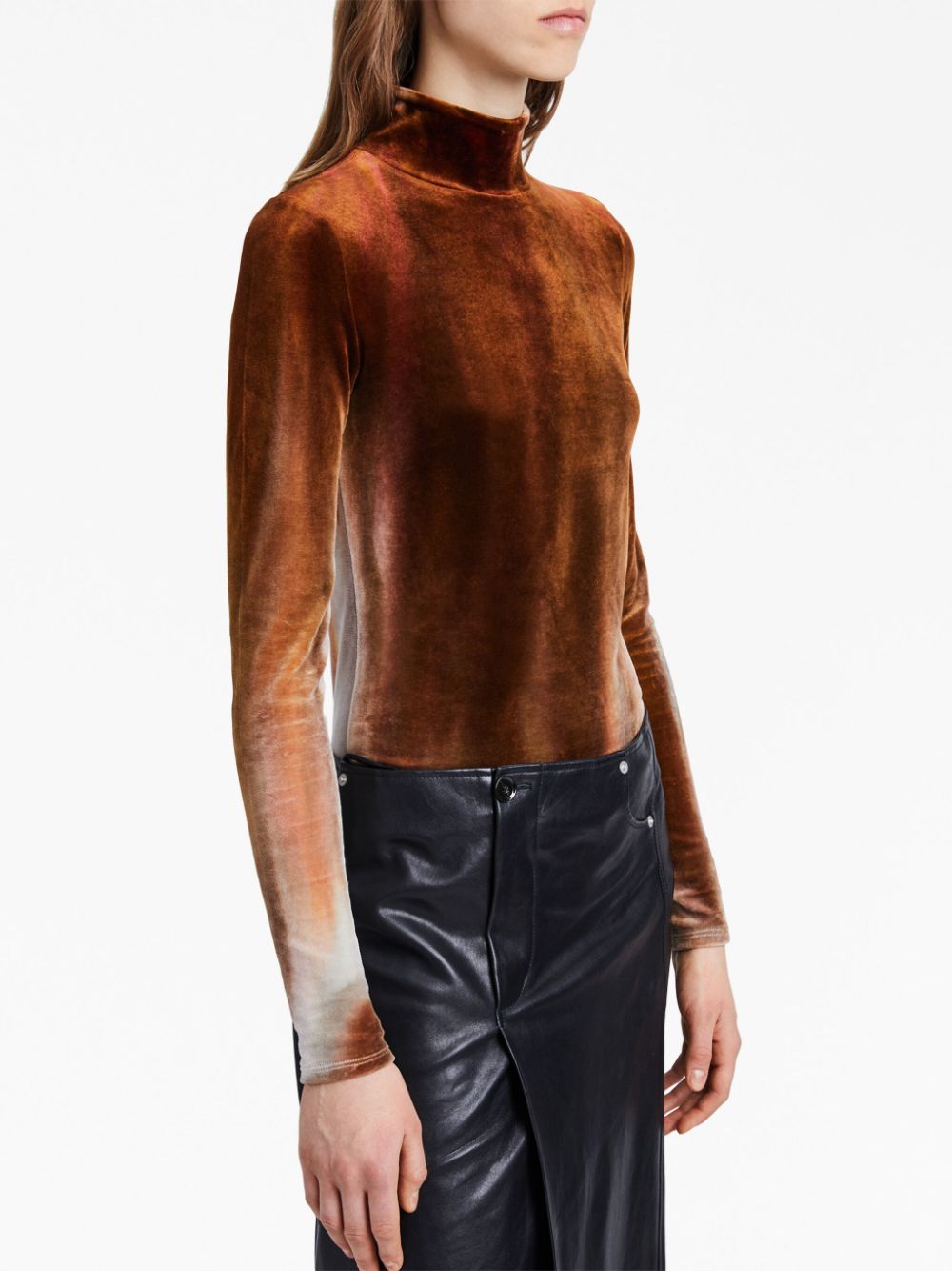 Proenza Schouler Ice Dyed velvet top Women