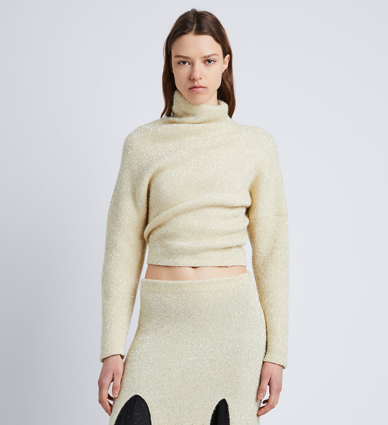 Textured Sequin Sweater