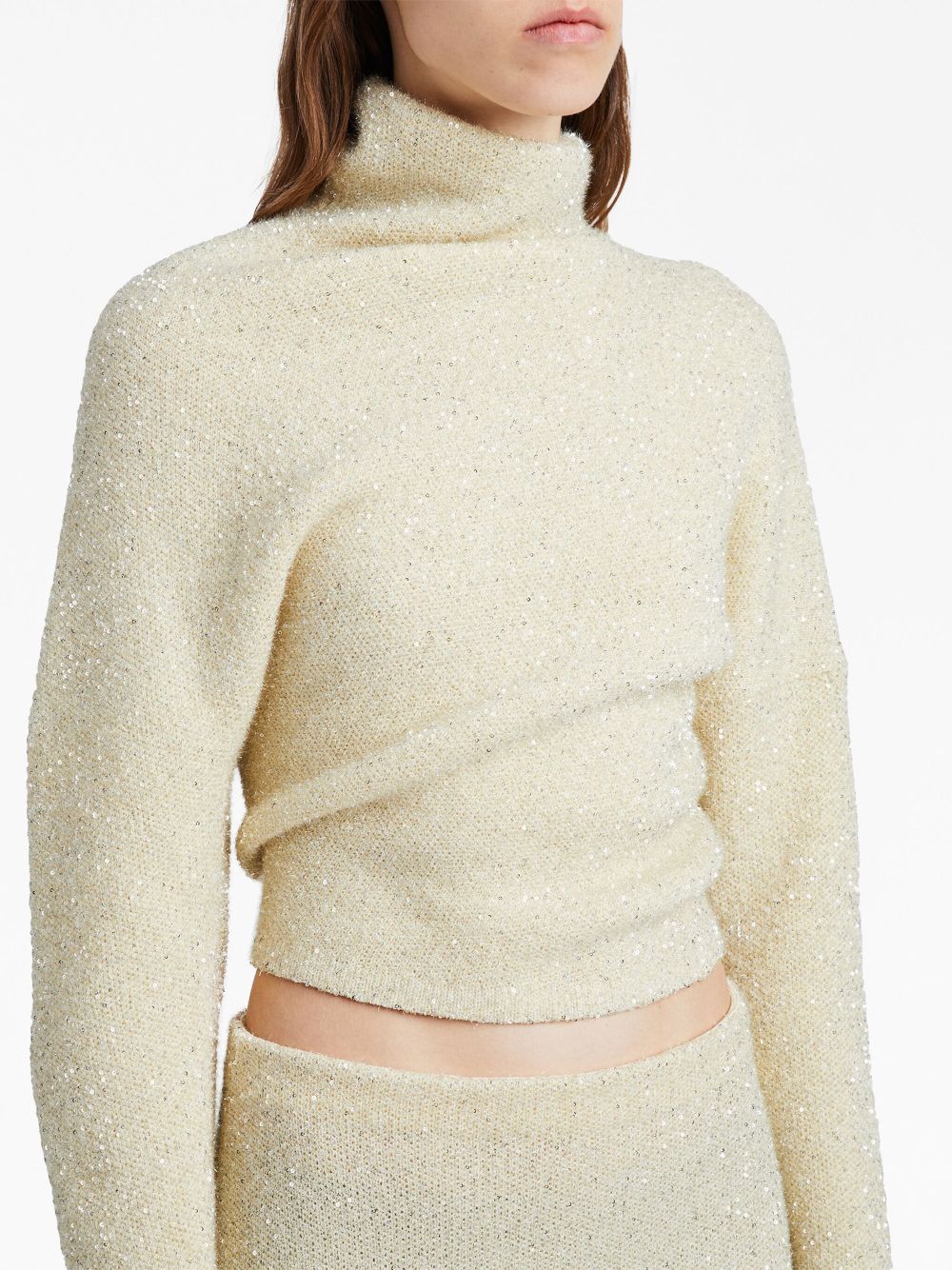 Proenza Schouler twisted sequin-embellished jumper Women