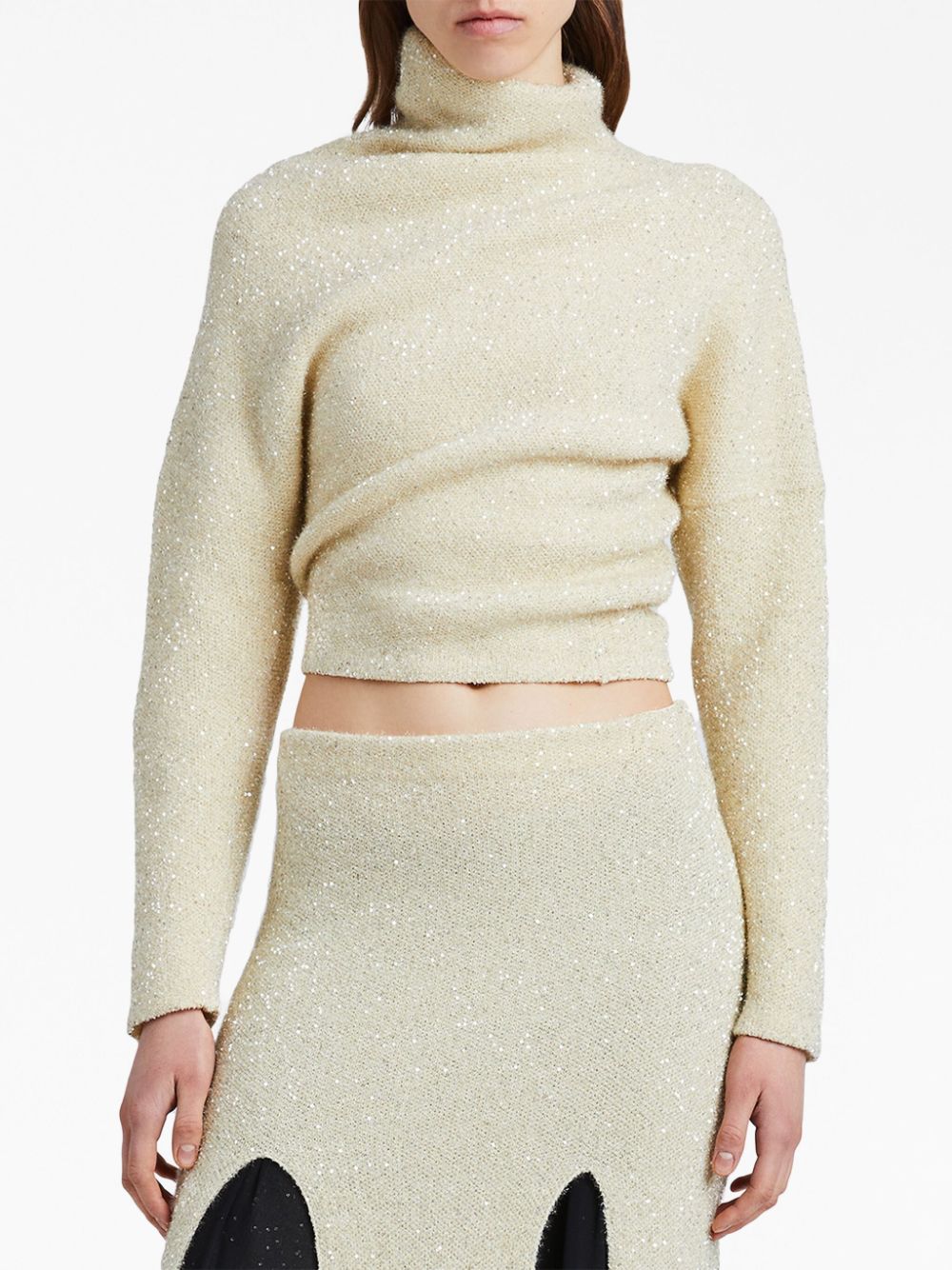 Proenza Schouler twisted sequin-embellished jumper Women