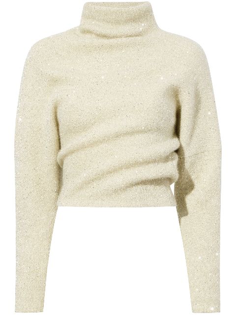 Proenza Schouler twisted sequin-embellished jumper Women