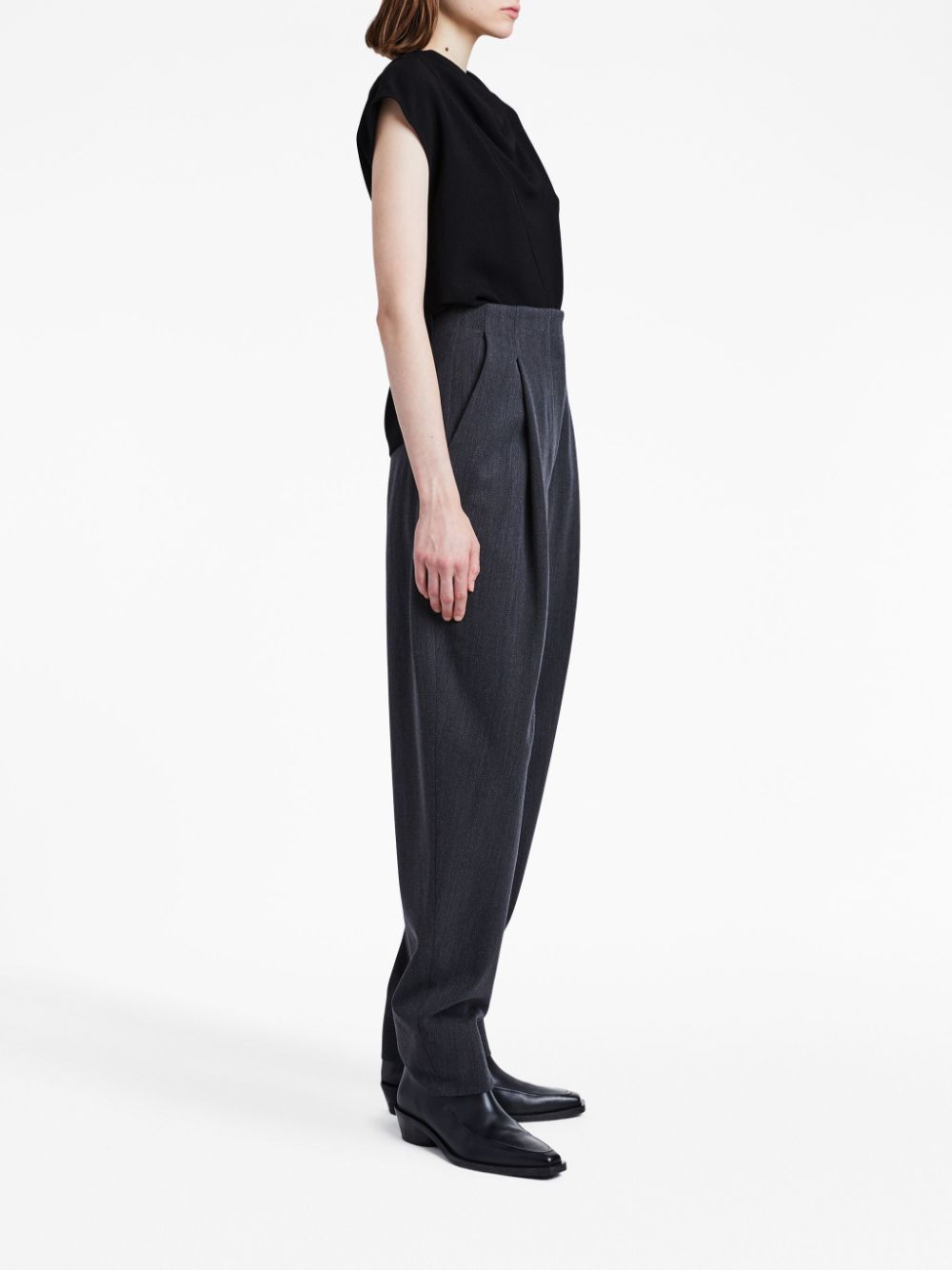 Proenza Schouler cowl-neck crepe top Women