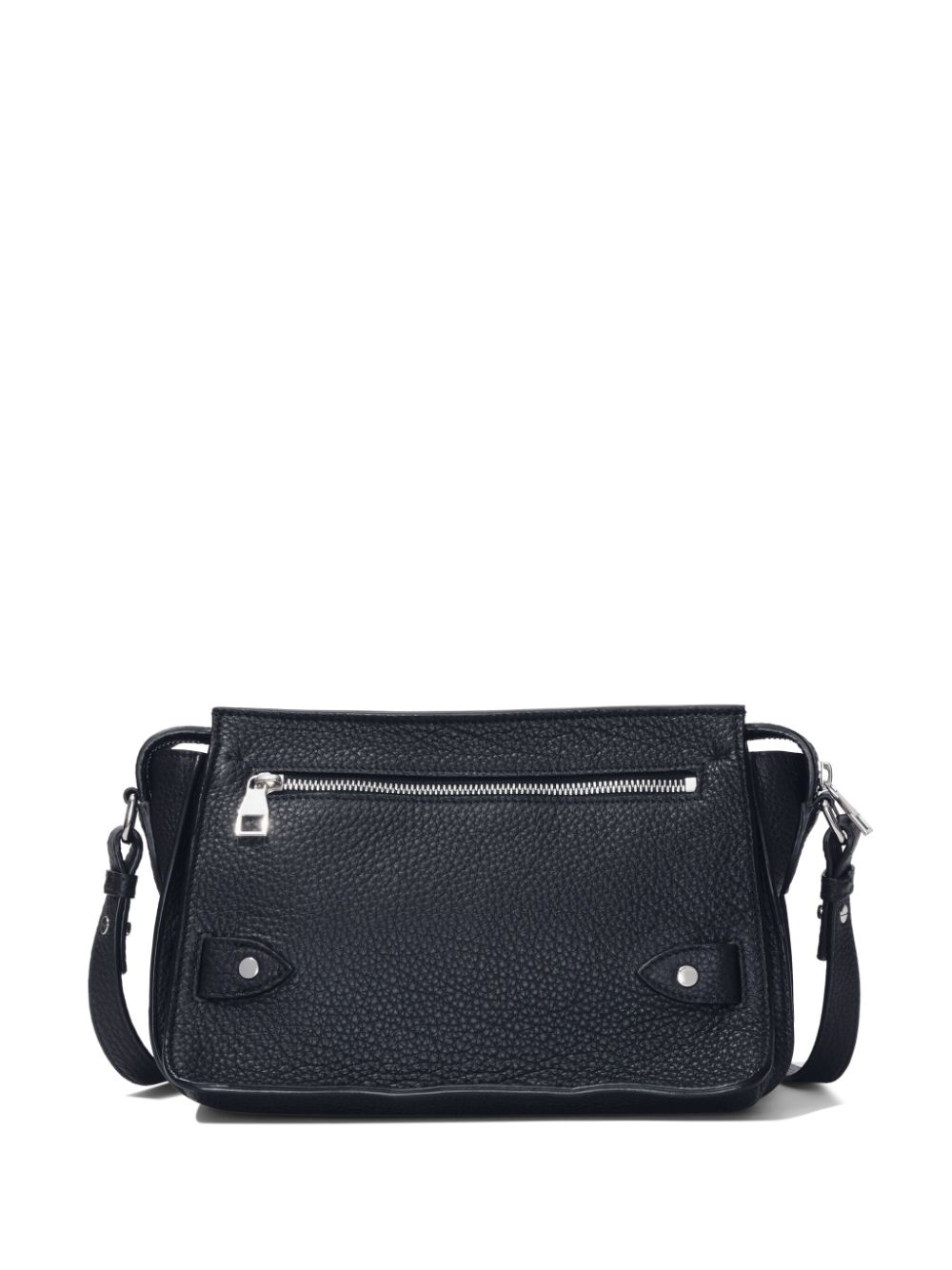 Shop Proenza Schouler Beacon Leather Saddle Bag In Black