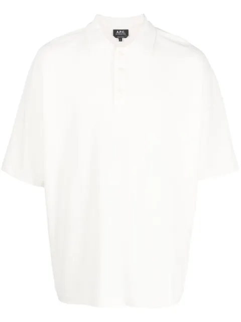 A.P.C. piqué polo shirt