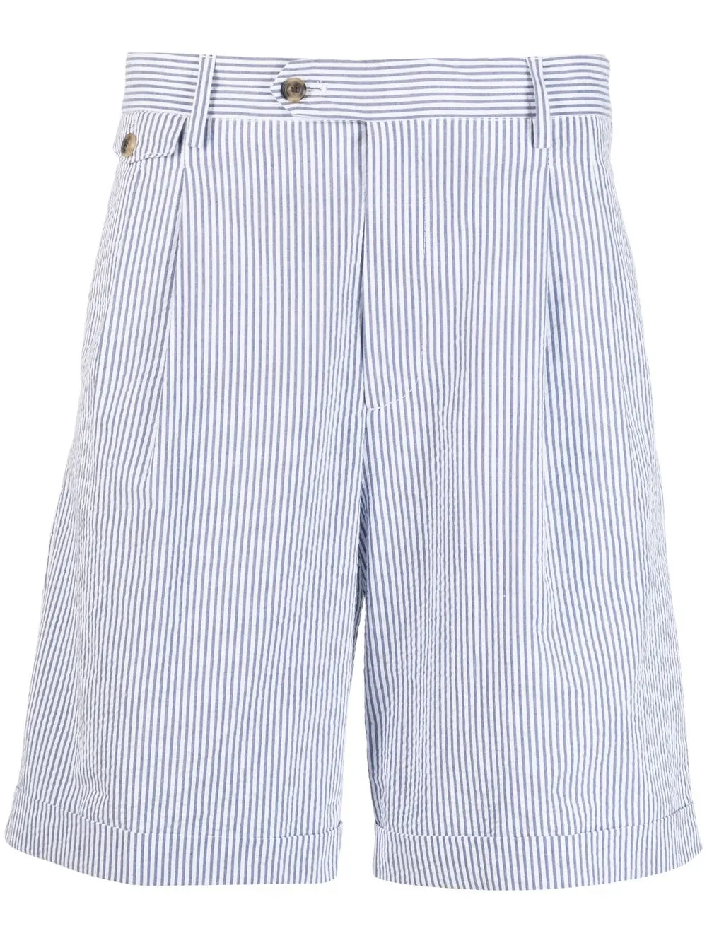 

Lardini pinstripe-print shorts - White