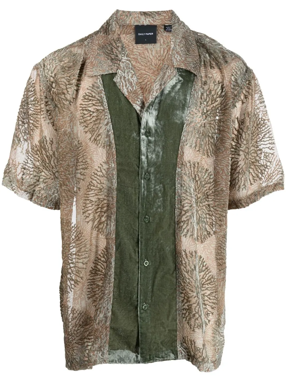 

Daily Paper Pascal short-sleeved shirt - Green