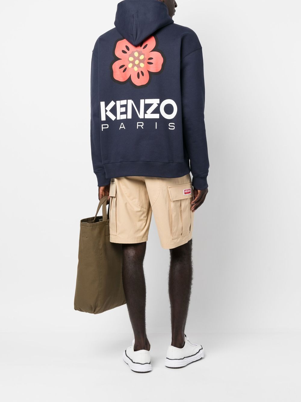 Image 2 of Kenzo Bake Flower-print hoodie