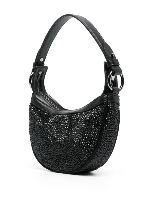 Versace x Dua Lipa Repeat Mini Shoulder Bag | Black | FARFETCH