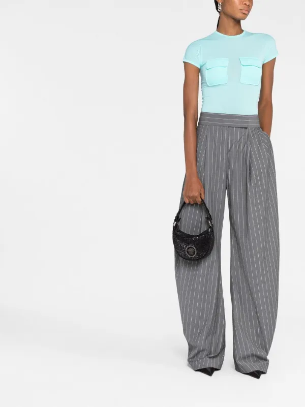 Versace Bolsa De Hombro Repeat Mini De Versace x Dua Lipa Negro