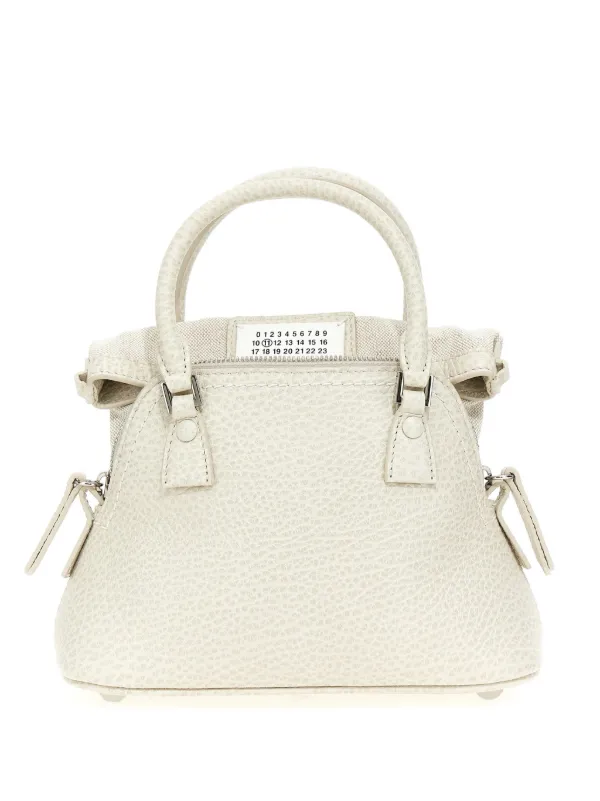 Maison Margiela Micro 5AC Classique top-handle Bag Grey