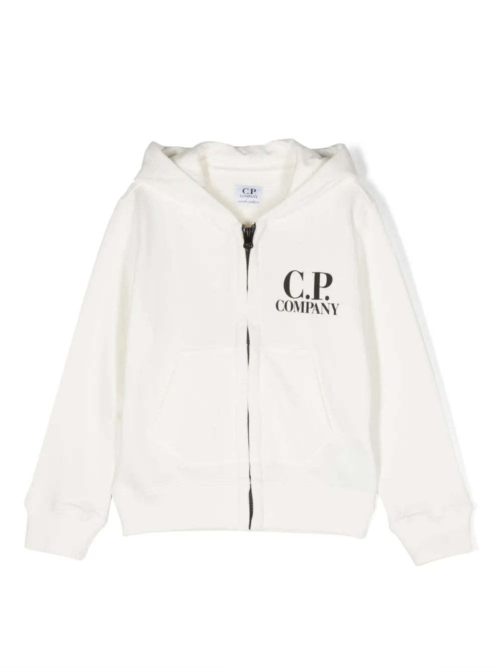 C.P. Company Kids Goggle detail Zipped Hoodie Farfetch