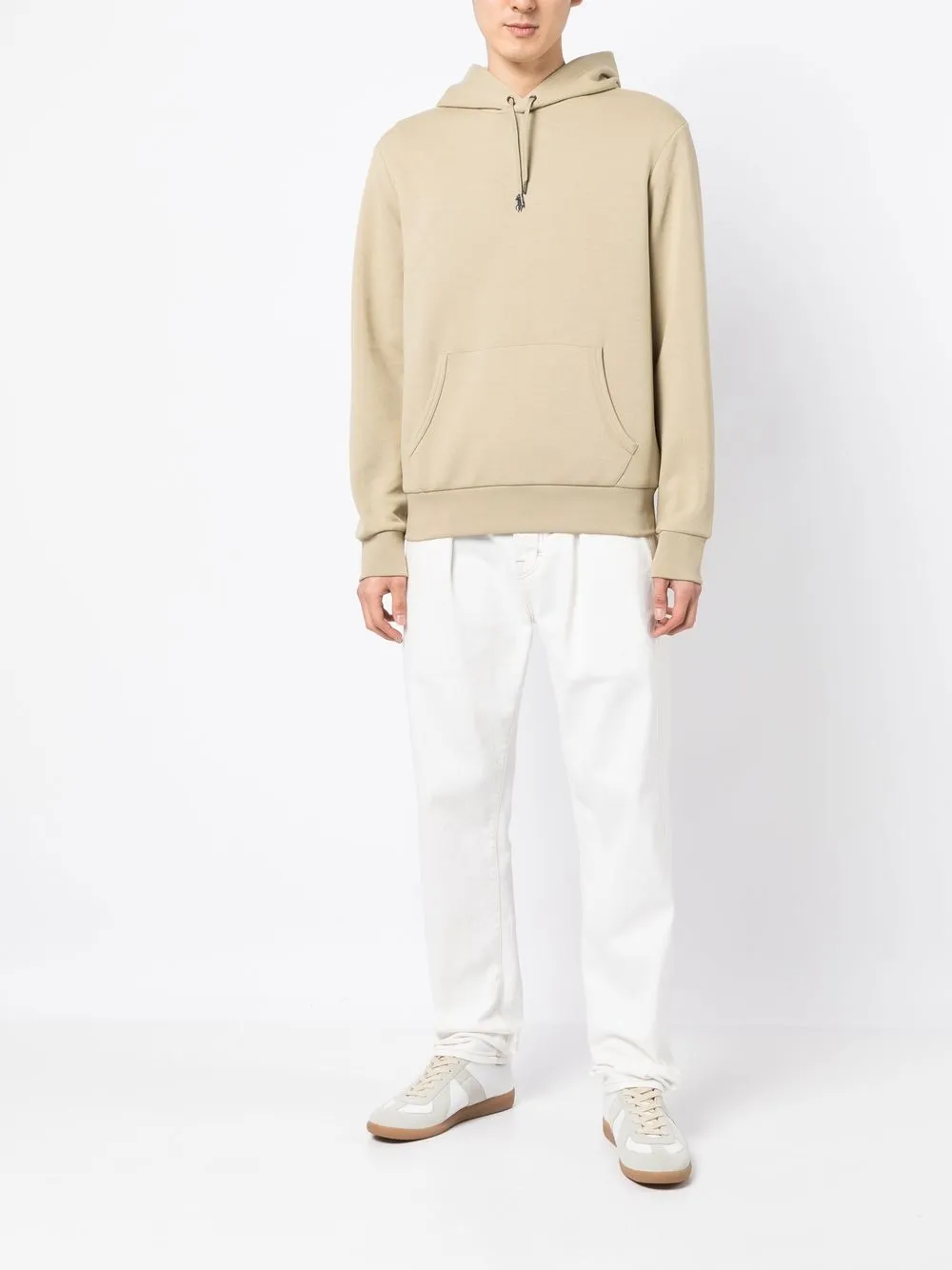 Polo Ralph Lauren Gebreide hoodie - Beige