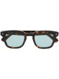 Peter & May Walk tortoiseshell-effect square-frame sunglasses - Brown