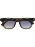 Peter & May Walk square-frame sunglasses - Green