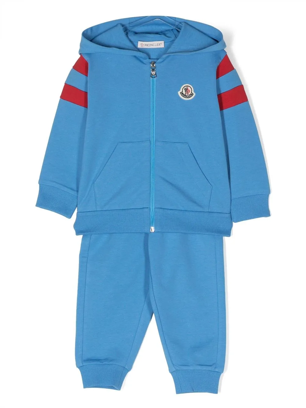 

Moncler Enfant hooded tracksuit set - Blue