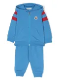 Moncler Enfant hooded tracksuit set - Blue