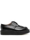 Comme des Garçons Homme Plus leather platform derby shoes - Black